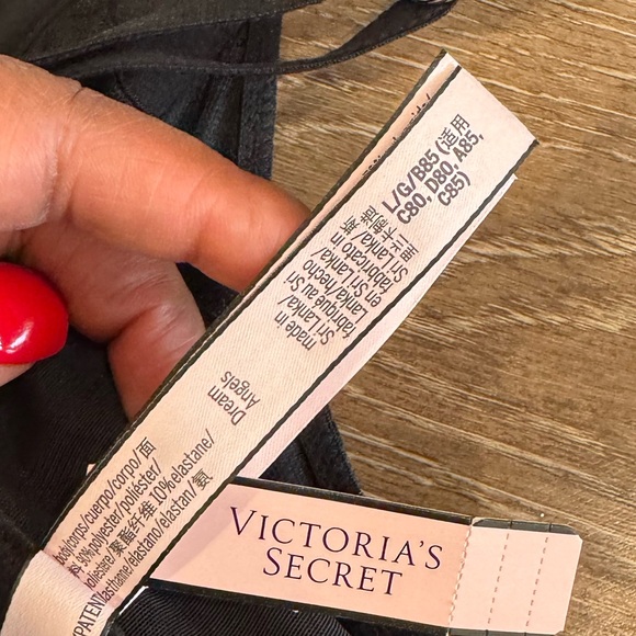 Victoria's Secret dream angels Black Velvet Crop Top - Picture 4 of 5